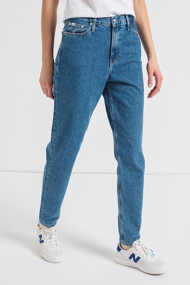 CALVIN KLEIN JEANS Magas derekú mom fit farmernadrág női