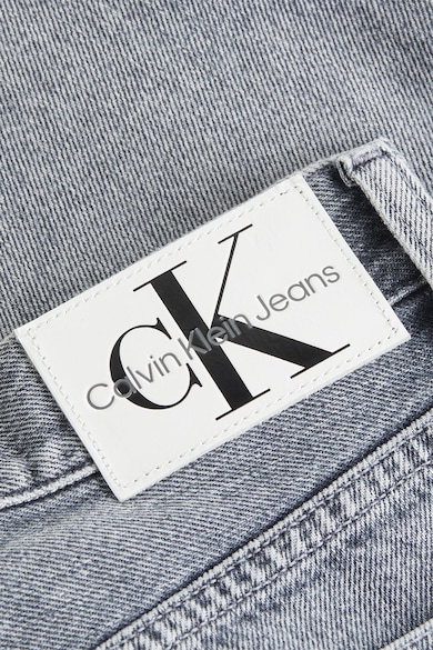 CALVIN KLEIN JEANS Koptatott hatású kényelmes fazonú farmernadrág női