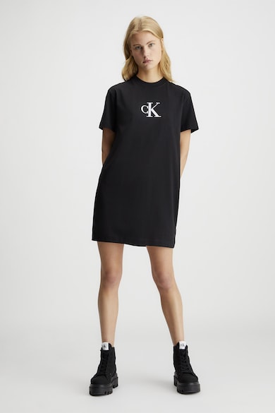 CALVIN KLEIN JEANS Rochie-tricou cu imprimeu logo Femei
