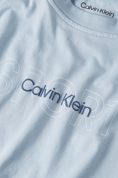 CALVIN KLEIN Тренировъчна тениска с овално деколте Мъже