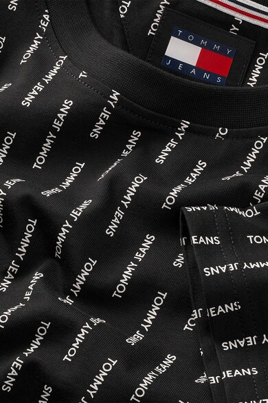 Tommy Jeans Kerek nyakú logómintás póló férfi