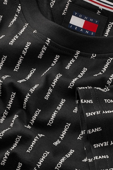 Tommy Jeans Tricou cu decolteu la baza gatului si model logo Barbati