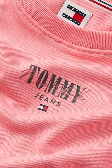 Tommy Jeans Organikuspamut tartalmú pulóver ejtett ujjakkal női