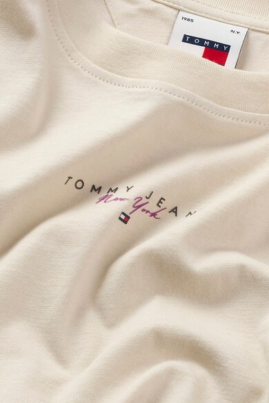 Tommy Jeans Logós organikuspamut póló női