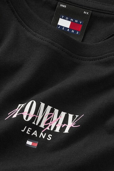 Tommy Jeans Szűk fazonú organikuspamut tartalmú póló női