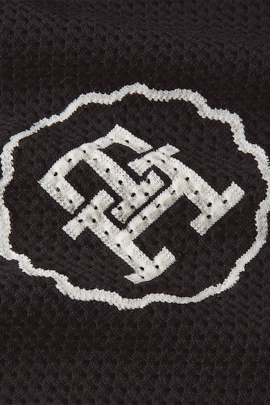 Tommy Hilfiger Скъсен мрежест топ с лого Жени