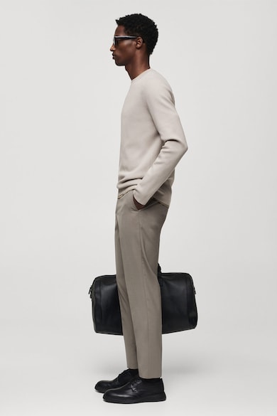Mango Luxus kerek nyakú pulóver férfi