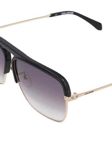 Zadig & Voltaire Ochelari de soare pilot unisex cu lentile in degrade Femei