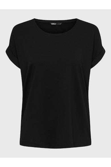 Tricou dama - 301822349 - Viscoza - Negru