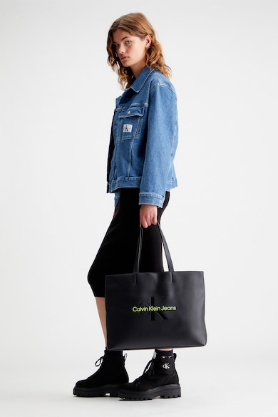 CALVIN KLEIN JEANS Shopper fazonú műbőr táska női