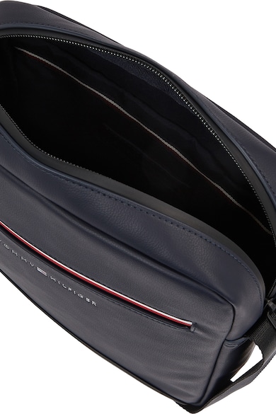 Tommy Hilfiger Geanta crossbody de piele ecologica Essential Signature Barbati