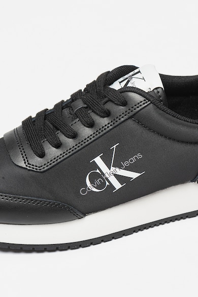 CALVIN KLEIN JEANS Sneaker műbőr részletekkel női