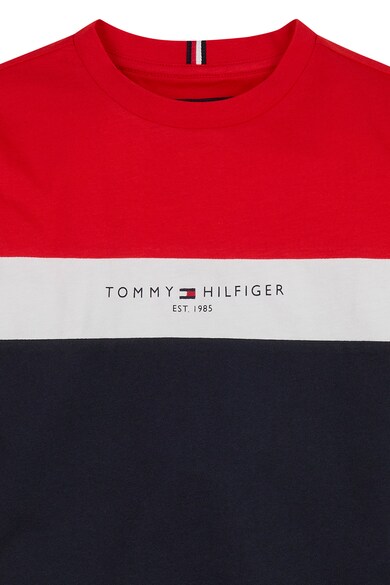 Tommy Hilfiger Logós pamutpóló Fiú