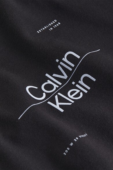 CALVIN KLEIN Памучна тениска с лого Мъже