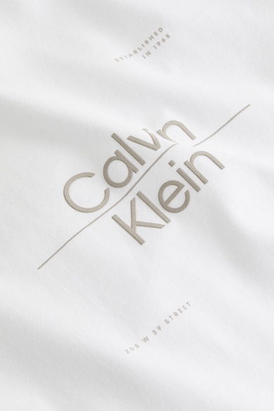 CALVIN KLEIN Tricou din bumbac cu imprimeu logo Barbati