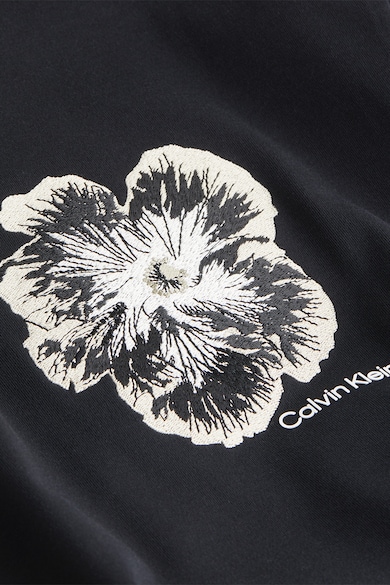 CALVIN KLEIN Virágmintás organikuspamut póló férfi