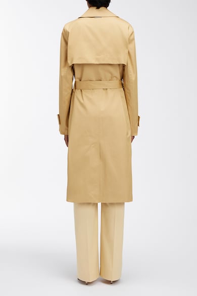 CALVIN KLEIN Organikuspamut tartalmú trenchcoat női