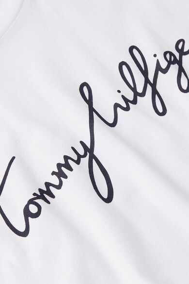 Tommy Hilfiger Tricou cu imprimeu logo pe piept Femei