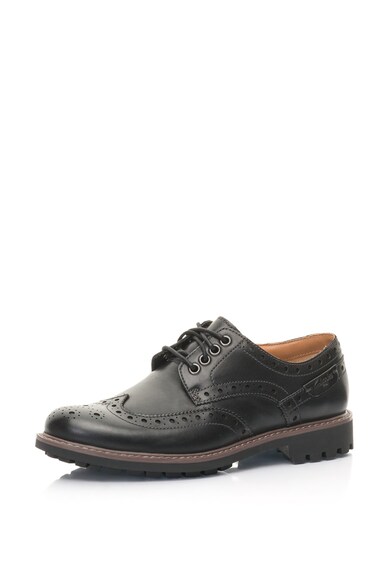 Clarks Pantofi brogue de piele Montacute Barbati