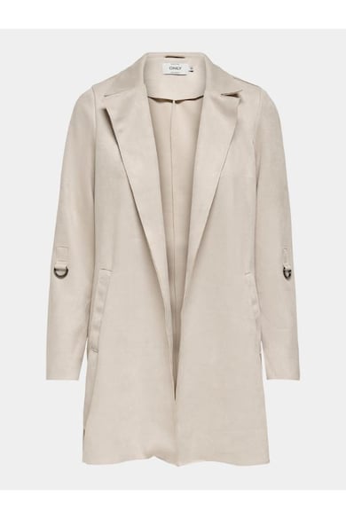 Palton dama - 303385538 - Piele Ecologica - Bej - Bej