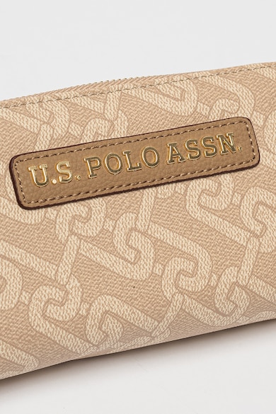 U.S. Polo Assn. Портфейл от еко кожа с отделяща се каишка за китката Жени