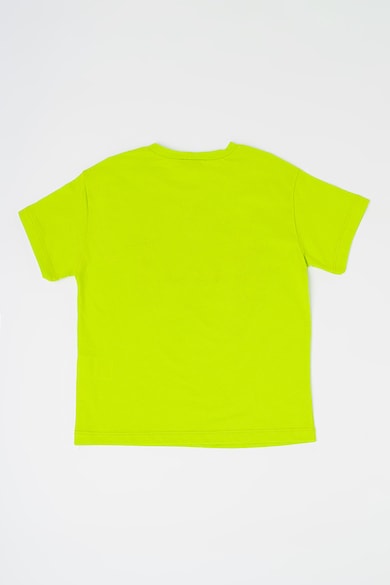 United Colors of Benetton Памучна тениска с овално деколте Момчета