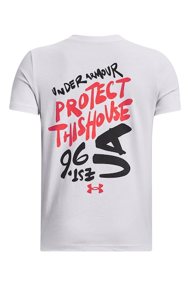 Under Armour Фитнес тениска с лого Момчета