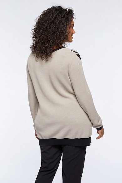 Fiorella Rubino Fiorella Rubbino, Плетен пуловер с цепки встрани Жени