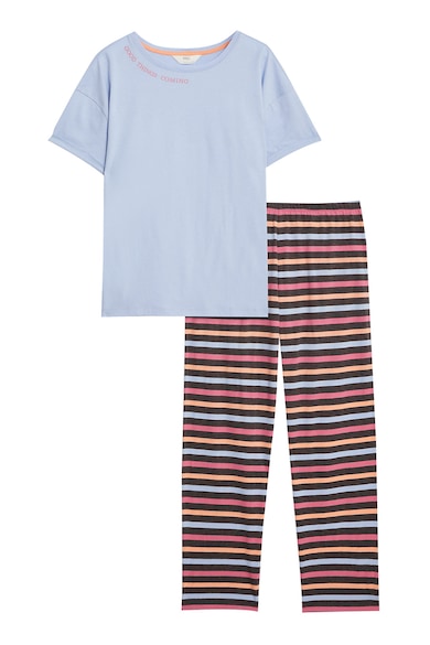 Marks & Spencer Памучна пижама с райе Жени