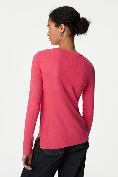 Marks & Spencer Kerek nyakú finomkötött pulóver női