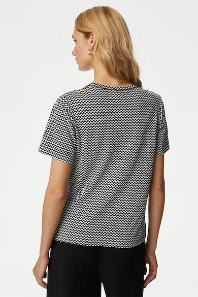 Marks & Spencer Тениска с модал и принт Жени