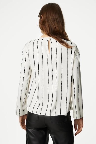 Marks & Spencer Раирана блуза с отвор Жени