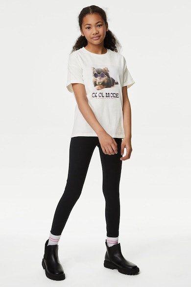 Marks & Spencer Тениска с фото щампа Момичета
