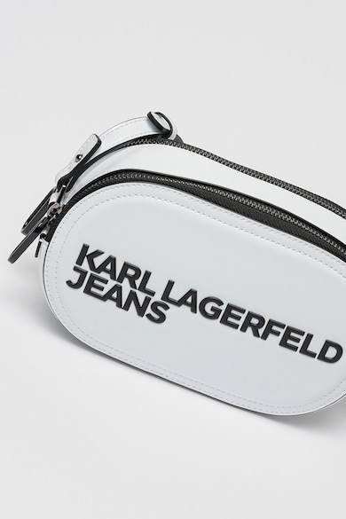KARL LAGERFELD JEANS Keresztpántos műbőr táska logóval női