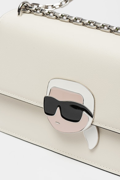 Karl Lagerfeld Кожена чанта с презрамка с верижка Жени