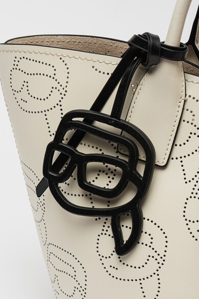 Karl Lagerfeld Кожена чанта с лого Жени
