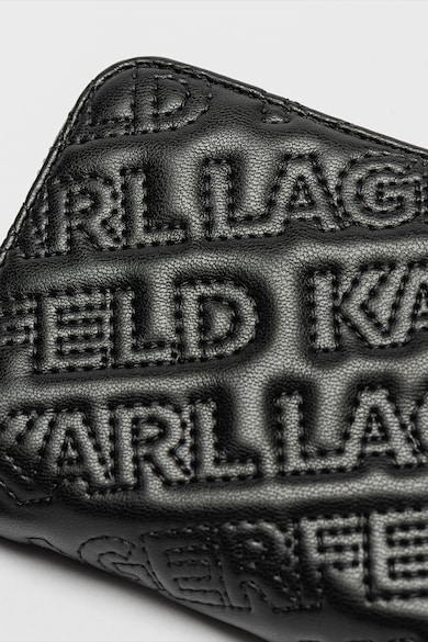 Karl Lagerfeld Essential Kuilt cipzáros pénztárca női
