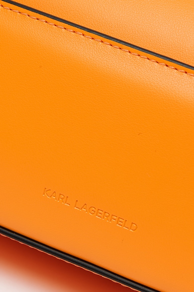 Karl Lagerfeld Signature keresztpántos bőrtáska női