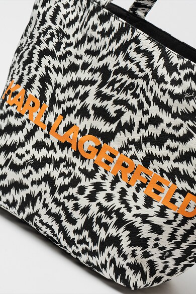 Karl Lagerfeld Shopper fazonú mintás táska női