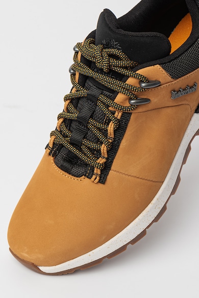 Timberland Pantofi din piele nabuc Field Trekker Barbati