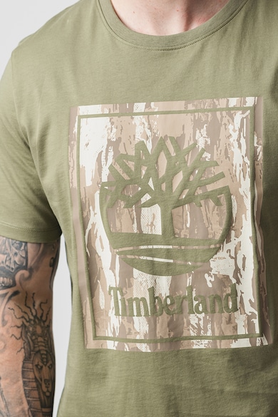 Timberland Tricou cu imprimeu logo Camo Barbati