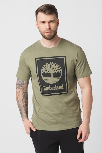 Timberland Tricou din bumbac cu imprimeu logo Barbati