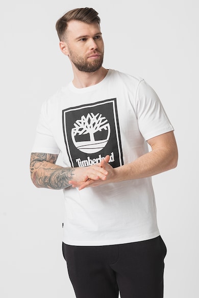 Timberland Памучна тениска с лого Мъже
