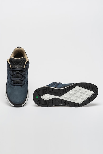 Timberland Pantofi din piele cu segmente din material sintetic Euro Trekker Barbati
