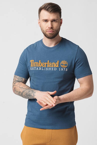 Timberland Normál fazonú póló hímzett logóval férfi
