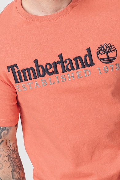 Timberland Normál fazonú póló hímzett logóval férfi