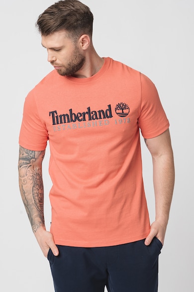 Timberland Тениска с бродирано лого Мъже