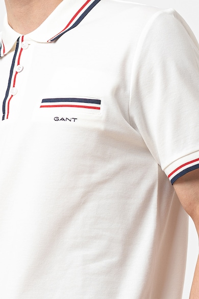 Gant Тениска с пка и контрасти Мъже
