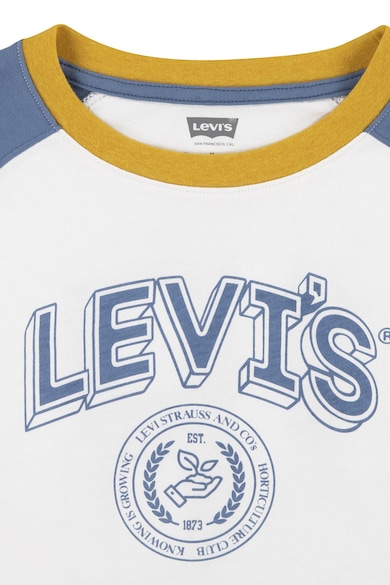 Levi's Bluza de trening cu maneci lungi si logo Baieti