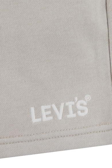 Levi's Organikuspamut tartalmú rövidnadrág hímzett logóval Fiú